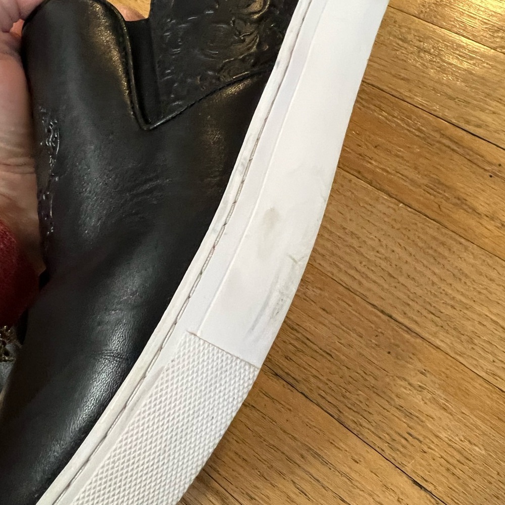 Robert Graham Embossed Skull Leather Shoes - Picture 11 of 16